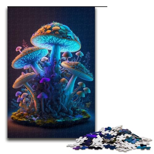 1000 teiliges Puzzle für Erwachsene Fantasy Pilz Spiel Puzzles ganze Familie 1000 PCS 1000 teiliges Puzzle für Erwachsene Fantasy Pilz Spiel Puzzles ganze Familie 1000 PCS von QSYFNBZL