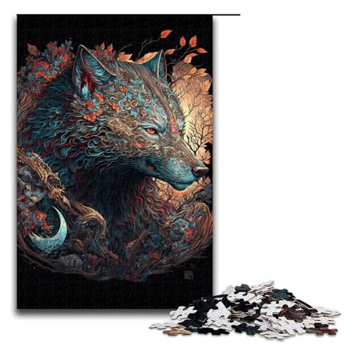 1000 teiliges Puzzle für Erwachsene Fantasy Wolf Puzzle Hands on Spiel 1000 Teile 1000 teiliges Puzzle für Erwachsene Fantasy Wolf Puzzle Hands on Spiel 1000 Teile von QSYFNBZL