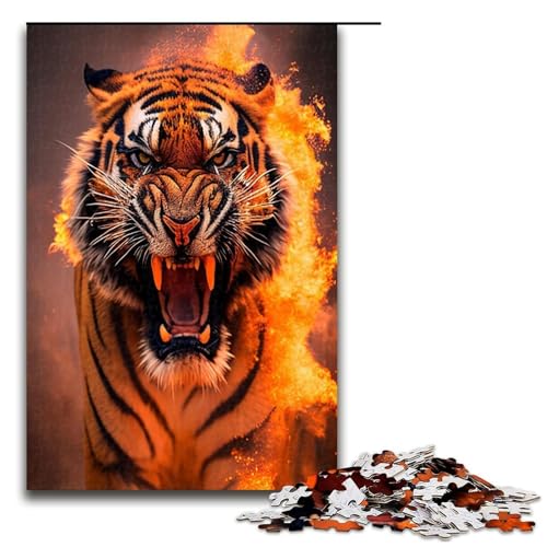 1000 teiliges Puzzle für Erwachsene Feuertiger Puzzle Hands on Spiel 1000 Teile 1000 teiliges Puzzle für Erwachsene Feuertiger Puzzle Hands on Spiel 1000 Teile von QSYFNBZL