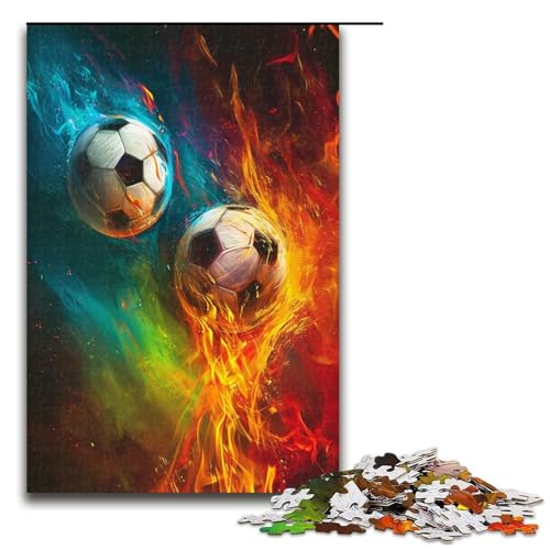 1000 teiliges Puzzle für Erwachsene Fußball Sport Puzzle Hands on Spiel 1000 Teile 1000 teiliges Puzzle für Erwachsene Fußball Sport Puzzle Hands on Spiel 1000 Teile von QSYFNBZL