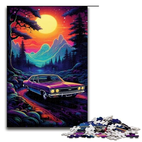 1000 teiliges Puzzle für Erwachsene Neonauto in der Natur Puzzle Hands on Spiel 1000 Teile 1000 teiliges Puzzle für Erwachsene Neonauto in der Natur Puzzle Hands on Spiel 1000 Teile von QSYFNBZL