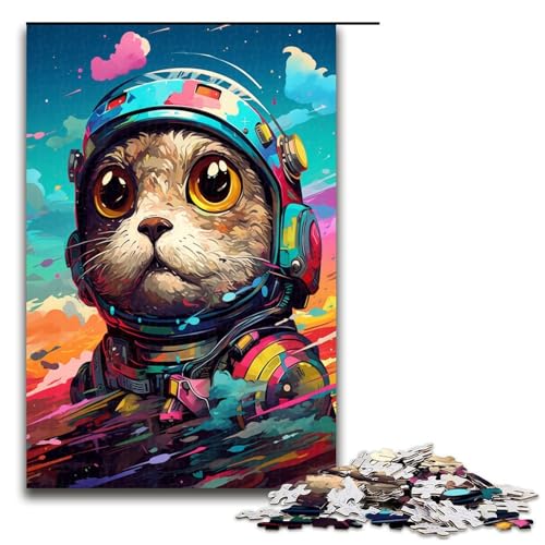 1000 teiliges Puzzle für Erwachsene Roboter Otter von SplattersLots Dicke farbige Wolken Puzzles für Erwachsene Holzpuzzle anspruchsvolles Spiel 75 x 50 cm 1000 teiliges Puzzle für Erwachsene Roboter Otter von SplattersLots Dicke farbige Wolken Puzzles für Erwachsene Holzpuzzle anspruchsvolles Spiel 75 x 50 cm von QSYFNBZL