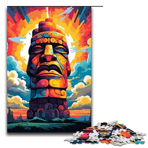 1000 teiliges Puzzle für Erwachsene Stonehenge der Osterinsel von SplattersLots Dickes Familienaktivitäts Puzzle Familienspiel Stressabbau schwieriges Herausforderungspuzzle 1000 Teile 1000 teiliges Puzzle für Erwachsene Stonehenge der Osterinsel von SplattersLots Dickes Familienaktivitäts Puzzle Familienspiel Stressabbau schwieriges Herausforderungspuzzle 1000 Teile von QSYFNBZL
