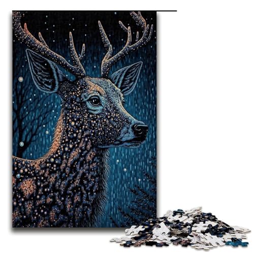 1000 teiliges Puzzle für Erwachsene Traumhirsch Puzzle für Erwachsene Holzpuzzle anspruchsvolles Spiel 1000 Teile 1000 teiliges Puzzle für Erwachsene Traumhirsch Puzzle für Erwachsene Holzpuzzle anspruchsvolles Spiel 1000 Teile von QSYFNBZL