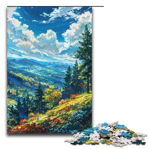 1000 teiliges Puzzle für Erwachsene Traumlandschaft Puzzle Familienunterhaltungsspielzeug einzigartige Heimdekoration und Geschenke 1000 Teile 1000 teiliges Puzzle für Erwachsene Traumlandschaft Puzzle Familienunterhaltungsspielzeug einzigartige Heimdekoration und Geschenke 1000 Teile von QSYFNBZL