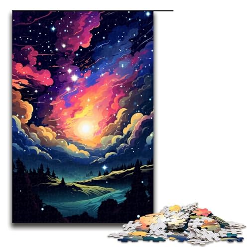 1000 teiliges Puzzle für Erwachsene der Nachthimmel ist umgeben Puzzle für Lernspiele Herausforderung Spielzeug Kunstwerk Geschenk 1000 Teile 1000 teiliges Puzzle für Erwachsene der Nachthimmel ist umgeben Puzzle für Lernspiele Herausforderung Spielzeug Kunstwerk Geschenk 1000 Teile von QSYFNBZL