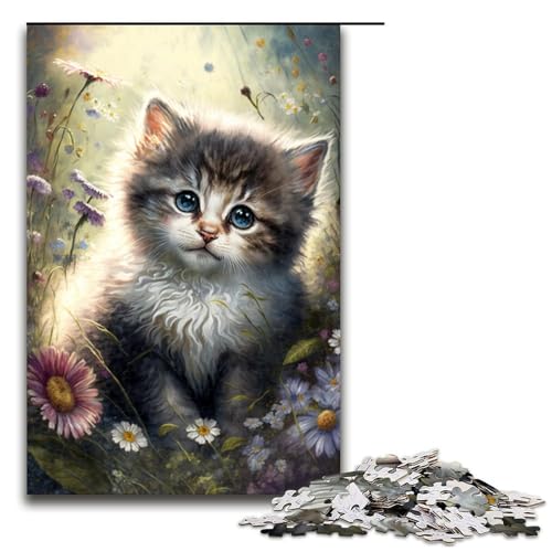 1000 teiliges Puzzle für Erwachsene süßes Kätzchen Puzzle für Lernspiele Herausforderung Spielzeug Kunstwerk Geschenk 1000 Teile 1000 teiliges Puzzle für Erwachsene süßes Kätzchen Puzzle für Lernspiele Herausforderung Spielzeug Kunstwerk Geschenk 1000 Teile von QSYFNBZL