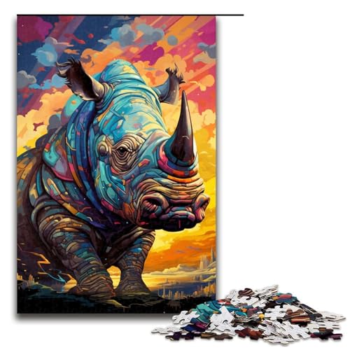 1000 teiliges Roboter Nashorn von SplattersLots Dicke farbige Puzzles Geschenk Puzzle für Erwachsene Weihnachtswunschliste mit Weihnachtsmann für Teenager ab 14 Jahren 1000 Teile 1000 teiliges Roboter Nashorn von SplattersLots Dicke farbige Puzzles Geschenk Puzzle für Erwachsene Weihnachtswunschliste mit Weihnachtsmann für Teenager ab 14 Jahren 1000 Teile von QSYFNBZL