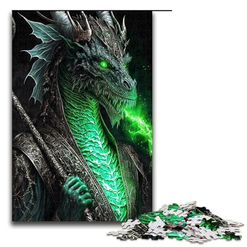 Puzzle 1000 Teile Drachen Puzzle für Erwachsene Holz Lernspiel Herausforderung Spielzeug 1000 PCS Puzzle 1000 Teile Drachen Puzzle für Erwachsene Holz Lernspiel Herausforderung Spielzeug 1000 PCS von QSYFNBZL
