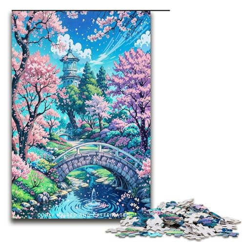 Puzzle 1000 Teile Märchenwald Puzzle für Erwachsene Holz Lernspiel Herausforderung Spielzeug 1000 PCS Puzzle 1000 Teile Märchenwald Puzzle für Erwachsene Holz Lernspiel Herausforderung Spielzeug 1000 PCS von QSYFNBZL