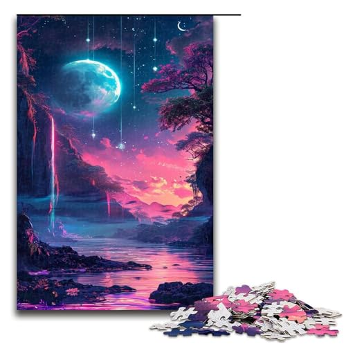 Puzzle 1000 Teile Neon Sommer Natur Puzzle für Erwachsene Holz Lernspiel Herausforderung Spielzeug 1000 PCS Puzzle 1000 Teile Neon Sommer Natur Puzzle für Erwachsene Holz Lernspiel Herausforderung Spielzeug 1000 PCS von QSYFNBZL