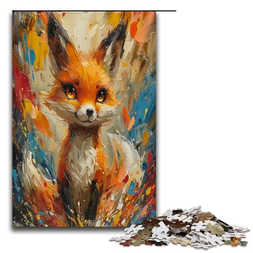 Puzzle für Erwachsene 1000 Teile Bunte Fuchsbilder lustiges Puzzle für die ganze Familie tolles Geschenk für Teenager ab 14 Jahren 1000 Teile Puzzle für Erwachsene 1000 Teile Bunte Fuchsbilder lustiges Puzzle für die ganze Familie tolles Geschenk für Teenager ab 14 Jahren 1000 Teile von QSYFNBZL