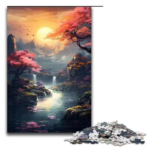 Puzzle für Erwachsene 1000 Teile Bunte Landschaften Puzzle Lernspiele für Zuhause DIY Spielzeug tolles Geschenk für Spiele 1000 Teile Puzzle für Erwachsene 1000 Teile Bunte Landschaften Puzzle Lernspiele für Zuhause DIY Spielzeug tolles Geschenk für Spiele 1000 Teile von QSYFNBZL