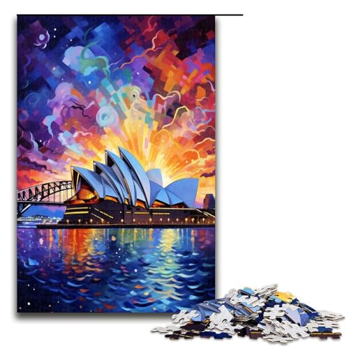 Puzzle für Erwachsene 1000 Teile Das Sydney Opera House ist umgeben Holzpuzzle Lernspielzeug Familienspiele 1000 PCS Puzzle für Erwachsene 1000 Teile Das Sydney Opera House ist umgeben Holzpuzzle Lernspielzeug Familienspiele 1000 PCS von QSYFNBZL