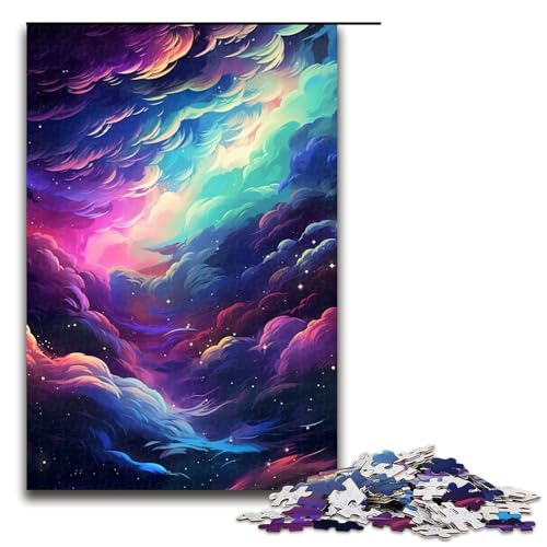 Puzzle für Erwachsene 1000 Teile Der Himmel bei Nacht ist umgeben Puzzle für Kinder Holzpuzzle dekomprimierendes intellektuelles Lernspielzeug 1000 Teile Puzzle für Erwachsene 1000 Teile Der Himmel bei Nacht ist umgeben Puzzle für Kinder Holzpuzzle dekomprimierendes intellektuelles Lernspielzeug 1000 Teile von QSYFNBZL