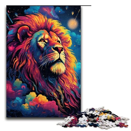 Puzzle für Erwachsene 1000 Teile Der Löwe im Krater ist umzingelt Spielzeug intellektuelles Spiel ganze Familie 1000 PCS Puzzle für Erwachsene 1000 Teile Der Löwe im Krater ist umzingelt Spielzeug intellektuelles Spiel ganze Familie 1000 PCS von QSYFNBZL