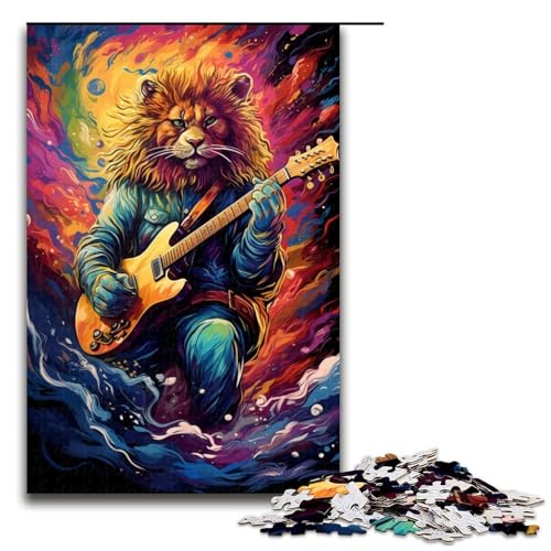 Puzzle für Erwachsene 1000 Teile Der Löwe spielt Gitarre Spielzeug intellektuelles Spiel ganze Familie 1000 Teile Puzzle für Erwachsene 1000 Teile Der Löwe spielt Gitarre Spielzeug intellektuelles Spiel ganze Familie 1000 Teile von QSYFNBZL