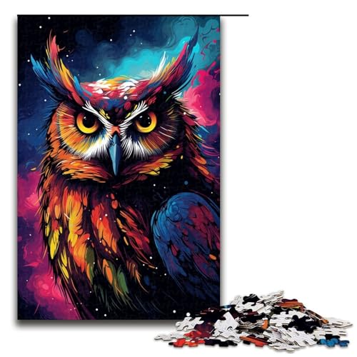 Puzzle für Erwachsene 1000 Teile Die Eule im Krater ist umgeben Holzpuzzle Lernspielzeug Familienspiele 1000 PCS Puzzle für Erwachsene 1000 Teile Die Eule im Krater ist umgeben Holzpuzzle Lernspielzeug Familienspiele 1000 PCS von QSYFNBZL
