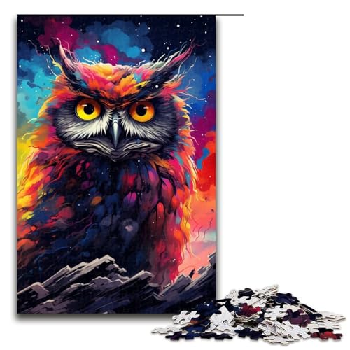 Puzzle für Erwachsene 1000 Teile Die Eule im Krater ist umgeben Puzzle Lernspiele für Zuhause DIY Spielzeug tolles Geschenk für Spiele 1000 Teile Puzzle für Erwachsene 1000 Teile Die Eule im Krater ist umgeben Puzzle Lernspiele für Zuhause DIY Spielzeug tolles Geschenk für Spiele 1000 Teile von QSYFNBZL