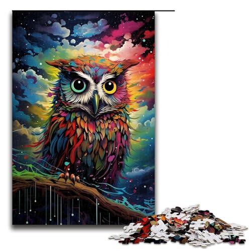 Puzzle für Erwachsene 1000 Teile Die Eule im Krater ist umgeben Puzzle Spiele Spielzeug Geschenk geeignet als Schreibtischdekoration 1000 Teile Puzzle für Erwachsene 1000 Teile Die Eule im Krater ist umgeben Puzzle Spiele Spielzeug Geschenk geeignet als Schreibtischdekoration 1000 Teile von QSYFNBZL