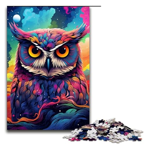 Puzzle für Erwachsene 1000 Teile Die Eule im Krater ist umzingelt jedes Teil ist einzigartig anspruchsvolles Familienspiel 1000 Teile Puzzle für Erwachsene 1000 Teile Die Eule im Krater ist umzingelt jedes Teil ist einzigartig anspruchsvolles Familienspiel 1000 Teile von QSYFNBZL