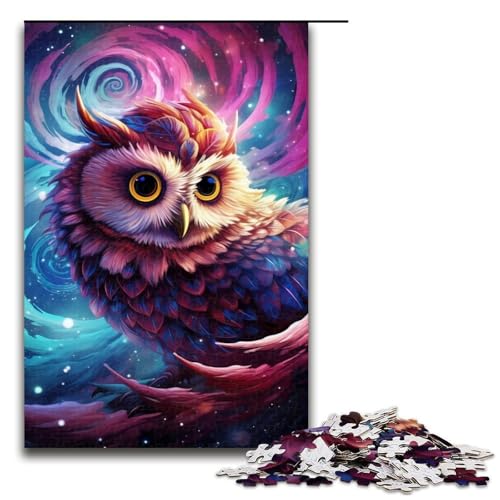 Puzzle für Erwachsene 1000 Teile Fantasy Art Eulen Puzzle für Erwachsene Holz Familienspiele Weihnachts und Geburtstagsgeschenke 1000 Teile Puzzle für Erwachsene 1000 Teile Fantasy Art Eulen Puzzle für Erwachsene Holz Familienspiele Weihnachts und Geburtstagsgeschenke 1000 Teile von QSYFNBZL