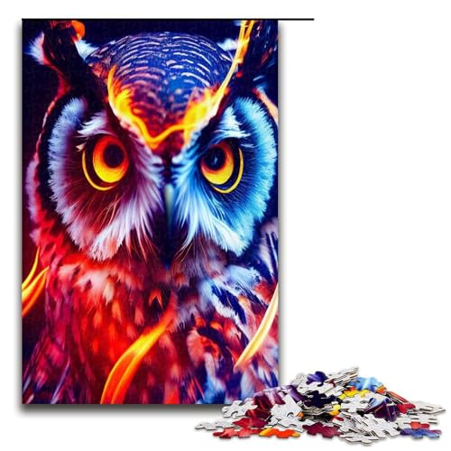 Puzzle für Erwachsene 1000 Teile Feuertiger Eulen Heimdekoration Puzzle Spielzeug Geschenk für die ganze Familie 1000 Teile Puzzle für Erwachsene 1000 Teile Feuertiger Eulen Heimdekoration Puzzle Spielzeug Geschenk für die ganze Familie 1000 Teile von QSYFNBZL