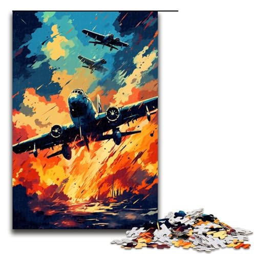 Puzzle für Erwachsene 1000 Teile Flugzeuge sind von Spritzern umgeben viele Bunte Puzzles Lernspiele für Zuhause DIY Spielzeug tolles Geschenk für Spiele 75 x 50 cm Puzzle für Erwachsene 1000 Teile Flugzeuge sind von Spritzern umgeben viele Bunte Puzzles Lernspiele für Zuhause DIY Spielzeug tolles Geschenk für Spiele 75 x 50 cm von QSYFNBZL