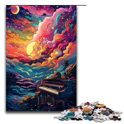 Puzzle für Erwachsene 1000 Teile Klavier ist von Spritzern umgeben viele Bunte Farben Heimdekoration Puzzlespielzeug tolles Geschenk für die ganze Familie 75 x 50 cm Puzzle für Erwachsene 1000 Teile Klavier ist von Spritzern umgeben viele Bunte Farben Heimdekoration Puzzlespielzeug tolles Geschenk für die ganze Familie 75 x 50 cm von QSYFNBZL