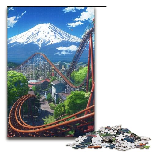 Puzzle für Erwachsene 1000 Teile Mount Fuji Japan Puzzles Spiele Spielzeug Geschenk geeignet für die Schreibtischdekoration 1000 Teile Puzzle für Erwachsene 1000 Teile Mount Fuji Japan Puzzles Spiele Spielzeug Geschenk geeignet für die Schreibtischdekoration 1000 Teile von QSYFNBZL