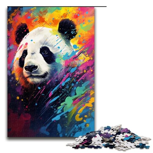 Puzzle für Erwachsene 1000 Teile Panda in der Caldera ist von Spritzern umgeben Viele Puzzles für Erwachsene Holzspiele für die ganze Familie Weihnachts und Geburtstagsgeschenke 75 x 50 cm Puzzle für Erwachsene 1000 Teile Panda in der Caldera ist von Spritzern umgeben Viele Puzzles für Erwachsene Holzspiele für die ganze Familie Weihnachts und Geburtstagsgeschenke 75 x 50 cm von QSYFNBZL