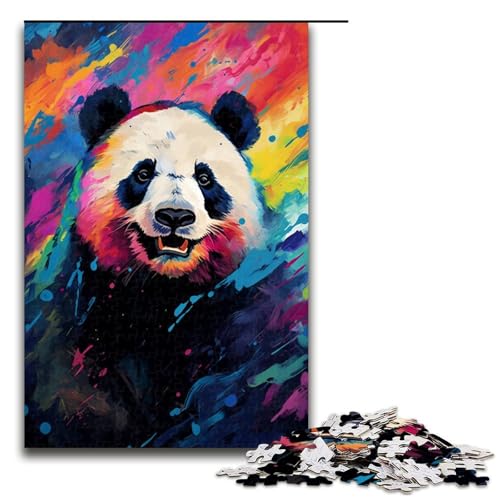 Puzzle für Erwachsene 1000 Teile Panda in der Caldera ist von Spritzern umgeben viele unmögliche Puzzle Familienspiel Stressabbau schwierige Herausforderung 75 x 50 cm Puzzle für Erwachsene 1000 Teile Panda in der Caldera ist von Spritzern umgeben viele unmögliche Puzzle Familienspiel Stressabbau schwierige Herausforderung 75 x 50 cm von QSYFNBZL