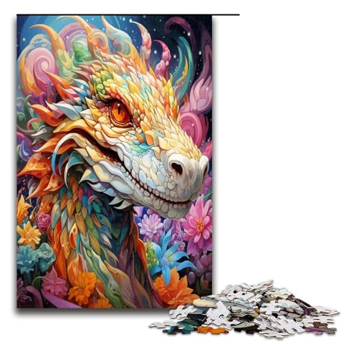 Puzzle für Erwachsene 1000 Teile Psychedelischer Drache Lernspiele für Zuhause DIY Spielzeug tolles Geschenk für Spiele 1000 Teile Puzzle für Erwachsene 1000 Teile Psychedelischer Drache Lernspiele für Zuhause DIY Spielzeug tolles Geschenk für Spiele 1000 Teile von QSYFNBZL