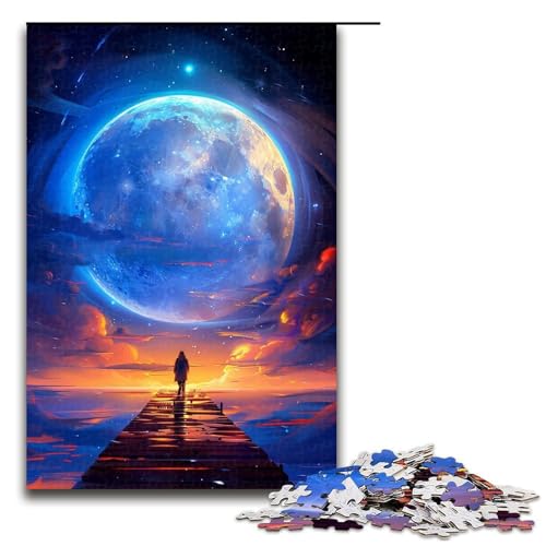 Puzzle für Erwachsene 1000 Teile Psychedelischer außerirdischer Planet Puzzle für Kinder Holzpuzzle dekomprimierendes intellektuelles Lernspielzeug 1000 Teile Puzzle für Erwachsene 1000 Teile Psychedelischer außerirdischer Planet Puzzle für Kinder Holzpuzzle dekomprimierendes intellektuelles Lernspielzeug 1000 Teile von QSYFNBZL