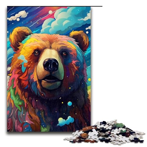 Puzzle für Erwachsene 1000 Teile Roboter Braunbär von SplattersLots Dickes farbiges Puzzle Lernspiele für Zuhause DIY Spielzeug tolles Geschenk für Spiele 75 x 50 cm Puzzle für Erwachsene 1000 Teile Roboter Braunbär von SplattersLots Dickes farbiges Puzzle Lernspiele für Zuhause DIY Spielzeug tolles Geschenk für Spiele 75 x 50 cm von QSYFNBZL