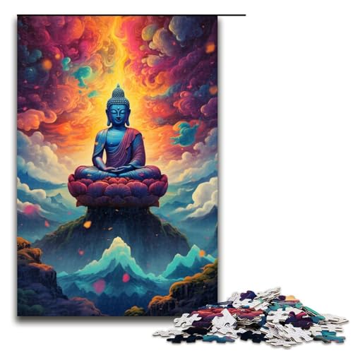 Puzzle für Erwachsene 1000 Teile Roboter Buddha von SplattersLots Dickes buntes Puzzle Lernspiele für Zuhause DIY Spielzeug tolles Geschenk für Spiele 75 x 50 cm Puzzle für Erwachsene 1000 Teile Roboter Buddha von SplattersLots Dickes buntes Puzzle Lernspiele für Zuhause DIY Spielzeug tolles Geschenk für Spiele 75 x 50 cm von QSYFNBZL