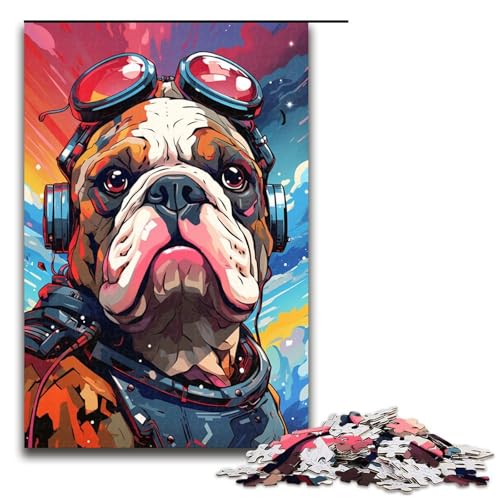 Puzzle für Erwachsene 1000 Teile Roboter Bulldoggen von SplattersLots Dickes buntes Puzzle Lernspiele für Zuhause DIY Spielzeug tolles Geschenk für Spiele 75 x 50 cm Puzzle für Erwachsene 1000 Teile Roboter Bulldoggen von SplattersLots Dickes buntes Puzzle Lernspiele für Zuhause DIY Spielzeug tolles Geschenk für Spiele 75 x 50 cm von QSYFNBZL
