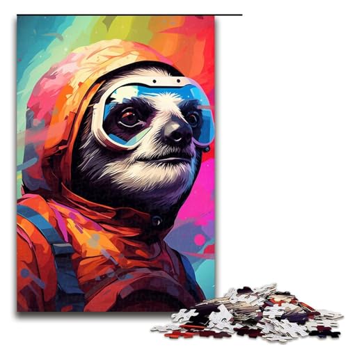 Puzzle für Erwachsene 1000 Teile Roboter Faultier von SplattersLots Dickes farbiges Wolkenspielzeug intellektuelles Spiel ganze Familie 1000 Teile Puzzle für Erwachsene 1000 Teile Roboter Faultier von SplattersLots Dickes farbiges Wolkenspielzeug intellektuelles Spiel ganze Familie 1000 Teile von QSYFNBZL