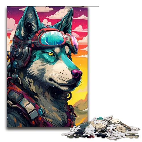 Puzzle für Erwachsene 1000 Teile Roboter Husky von SplattersLots Dickes farbiges Wolken Holzpuzzle Lernspielzeug Familienspiele 75 x 50 cm Puzzle für Erwachsene 1000 Teile Roboter Husky von SplattersLots Dickes farbiges Wolken Holzpuzzle Lernspielzeug Familienspiele 75 x 50 cm von QSYFNBZL