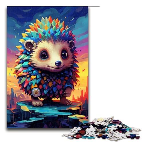 Puzzle für Erwachsene 1000 Teile Roboter Igel von SplattersLots Dicke Bunte Puzzles Spiele Spielzeug Geschenk geeignet als Schreibtischdekoration 75 x 50 cm Puzzle für Erwachsene 1000 Teile Roboter Igel von SplattersLots Dicke Bunte Puzzles Spiele Spielzeug Geschenk geeignet als Schreibtischdekoration 75 x 50 cm von QSYFNBZL