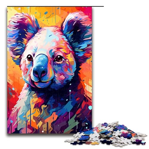 Puzzle für Erwachsene 1000 Teile Roboter Koala von SplattersLots Dickes farbiges Wolken Puzzle Lernspiele für Zuhause DIY Spielzeug tolles Geschenk für Spiele 75 x 50 cm Puzzle für Erwachsene 1000 Teile Roboter Koala von SplattersLots Dickes farbiges Wolken Puzzle Lernspiele für Zuhause DIY Spielzeug tolles Geschenk für Spiele 75 x 50 cm von QSYFNBZL