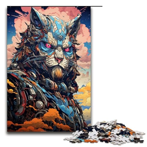 Puzzle für Erwachsene 1000 Teile Roboter Luchs von SplattersLots of Thick Coloured Clouds Puzzle Lernspiele für Zuhause DIY Spielzeug tolles Geschenk für Spiele 75 x 50 cm Puzzle für Erwachsene 1000 Teile Roboter Luchs von SplattersLots of Thick Coloured Clouds Puzzle Lernspiele für Zuhause DIY Spielzeug tolles Geschenk für Spiele 75 x 50 cm von QSYFNBZL