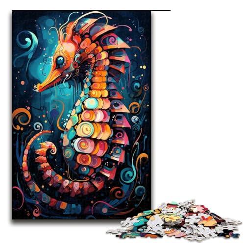 Puzzle für Erwachsene 1000 Teile Roboter Seepferdchen von SplattersLots Dickes buntes Spielzeug Denkspiel ganze Familie 1000 Teile Puzzle für Erwachsene 1000 Teile Roboter Seepferdchen von SplattersLots Dickes buntes Spielzeug Denkspiel ganze Familie 1000 Teile von QSYFNBZL