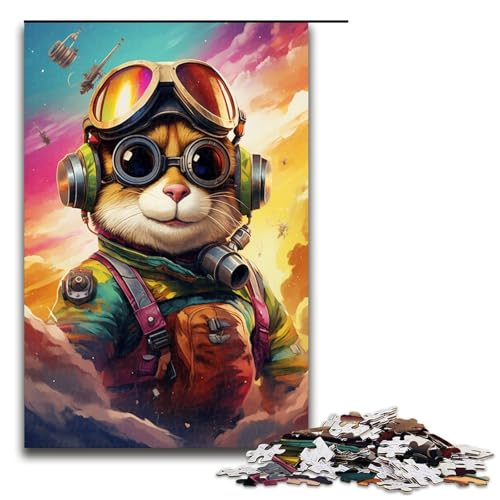 Puzzle für Erwachsene 1000 Teile Roboter Streifenhörnchen von SplattersLots Dickes buntes Puzzle Lernspiele für Zuhause DIY Spielzeug tolles Geschenk für Spiele 75 x 50 cm Puzzle für Erwachsene 1000 Teile Roboter Streifenhörnchen von SplattersLots Dickes buntes Puzzle Lernspiele für Zuhause DIY Spielzeug tolles Geschenk für Spiele 75 x 50 cm von QSYFNBZL