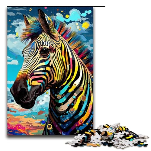 Puzzle für Erwachsene 1000 Teile Roboter Zebra von SplattersLots Dickes farbiges Wolken Puzzle Lernspiele für Zuhause DIY Spielzeug tolles Geschenk für Spiele 1000 Teile Puzzle für Erwachsene 1000 Teile Roboter Zebra von SplattersLots Dickes farbiges Wolken Puzzle Lernspiele für Zuhause DIY Spielzeug tolles Geschenk für Spiele 1000 Teile von QSYFNBZL