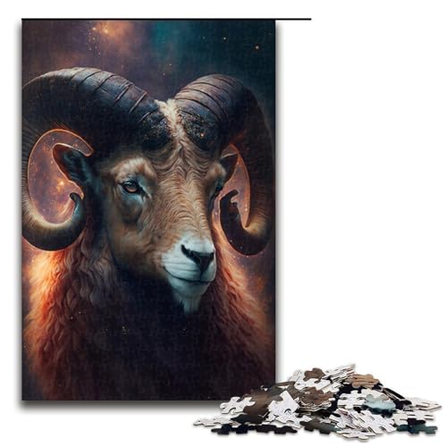 Puzzle für Erwachsene 1000 Teile Traumziegen Puzzle Spiele Spielzeug Geschenk geeignet für die Schreibtischdekoration 1000 Teile Puzzle für Erwachsene 1000 Teile Traumziegen Puzzle Spiele Spielzeug Geschenk geeignet für die Schreibtischdekoration 1000 Teile von QSYFNBZL