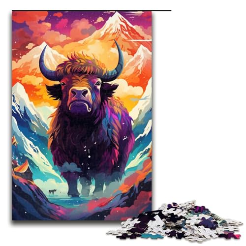 Puzzle für Erwachsene 1000 Teile Yak im Krater ist umgeben Spielzeug intellektuelles Spiel ganze Familie 1000 Teile Puzzle für Erwachsene 1000 Teile Yak im Krater ist umgeben Spielzeug intellektuelles Spiel ganze Familie 1000 Teile von QSYFNBZL