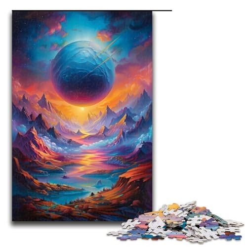 Puzzle für Erwachsene 1000 Teile bunter Planet Heimdekoration Puzzle Spielzeug Geschenk für die ganze Familie 1000 Teile Puzzle für Erwachsene 1000 Teile bunter Planet Heimdekoration Puzzle Spielzeug Geschenk für die ganze Familie 1000 Teile von QSYFNBZL
