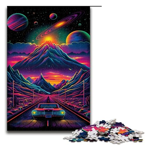 Puzzle für Erwachsene 1000 Teile kosmische Berge Straßenpuzzles Spiele Spielzeug Geschenk geeignet für die Schreibtischdekoration 1000 Teile Puzzle für Erwachsene 1000 Teile kosmische Berge Straßenpuzzles Spiele Spielzeug Geschenk geeignet für die Schreibtischdekoration 1000 Teile von QSYFNBZL