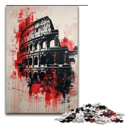 Puzzle für Erwachsene 1000 Teile römisches Kolosseum Graffiti Puzzle Lernspiele für Zuhause DIY Spielzeug tolles Geschenk für Spiele 1000 Teile Puzzle für Erwachsene 1000 Teile römisches Kolosseum Graffiti Puzzle Lernspiele für Zuhause DIY Spielzeug tolles Geschenk für Spiele 1000 Teile von QSYFNBZL